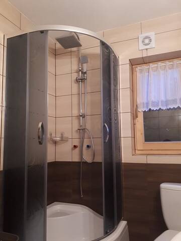 Фото номера Шале с двумя спальнями Дома для отпуска Domek Pod Dębem г. Ryczów 17